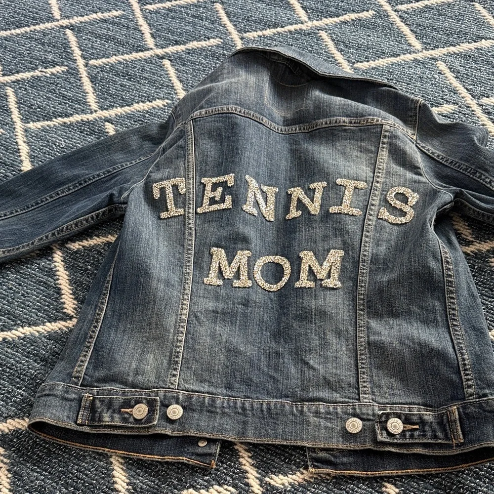 Levi's Blue Jean Jacket with Silver Accents